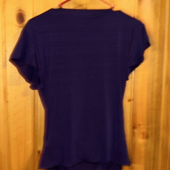 IZ BYER CALIFORNIA Purple Women's Top - Picture 5 of 5